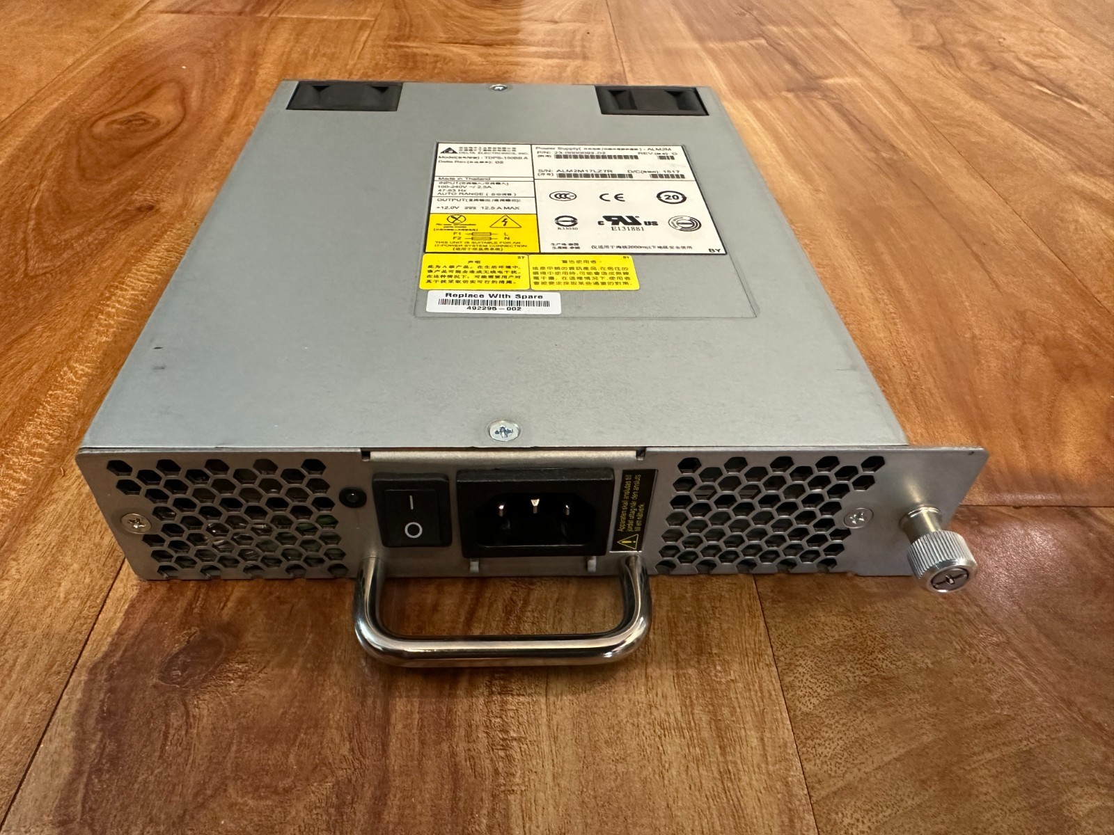 QW939A HP 492295-001 492295-002 Power Supply for SN3000B SN6000B FC Switches