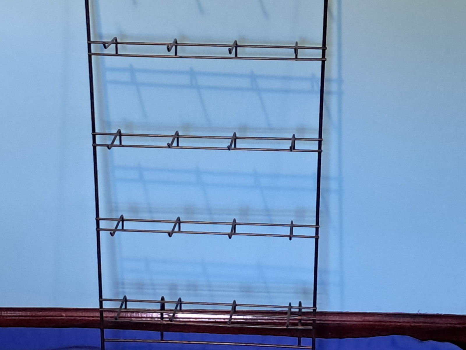 Black Display Hook 28 Peg Rack 4 Horizontal 7 Vertical Rows