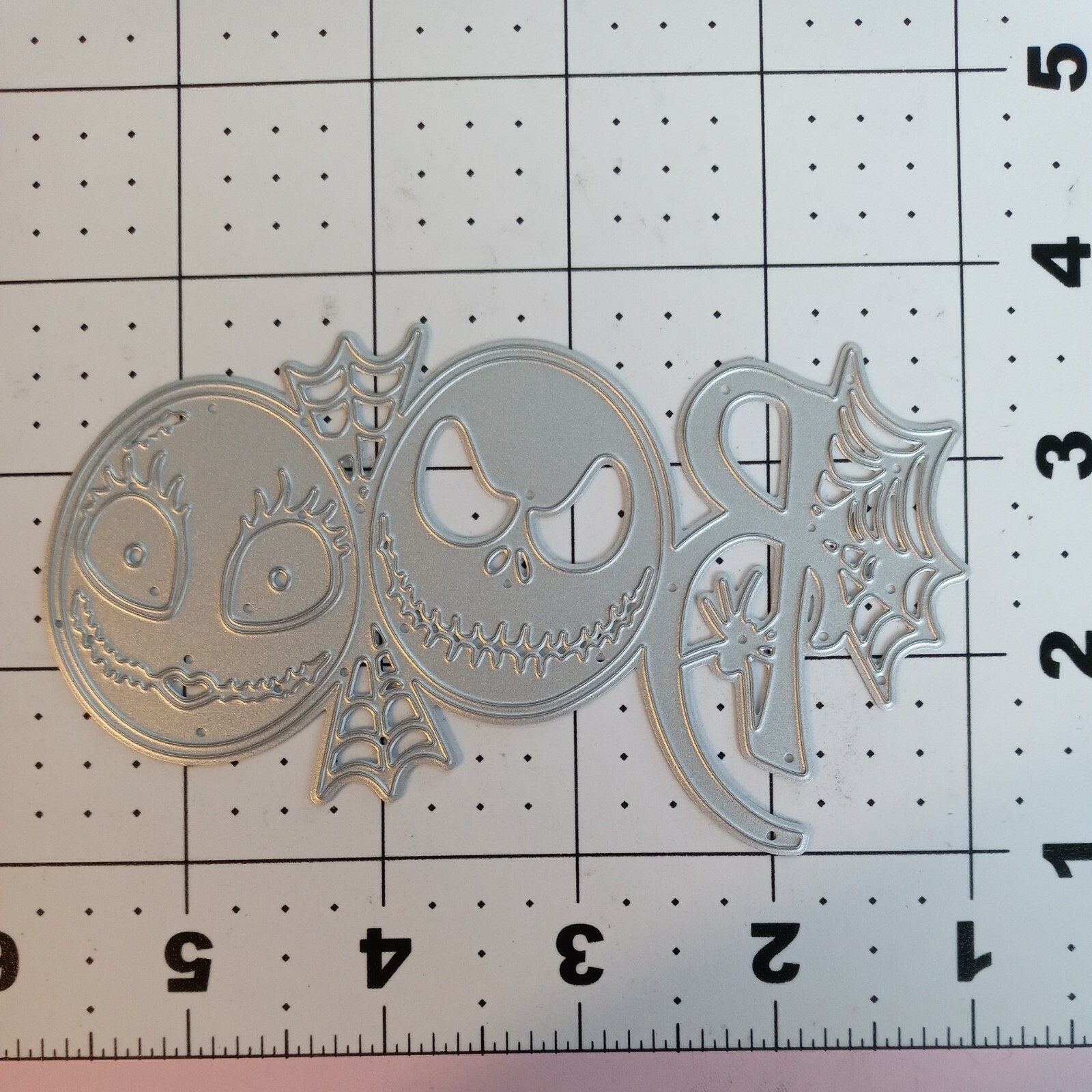 Universal Thin Metal Die Cut Tool Disney Nightmare Christmas Jack Sally Hallowee