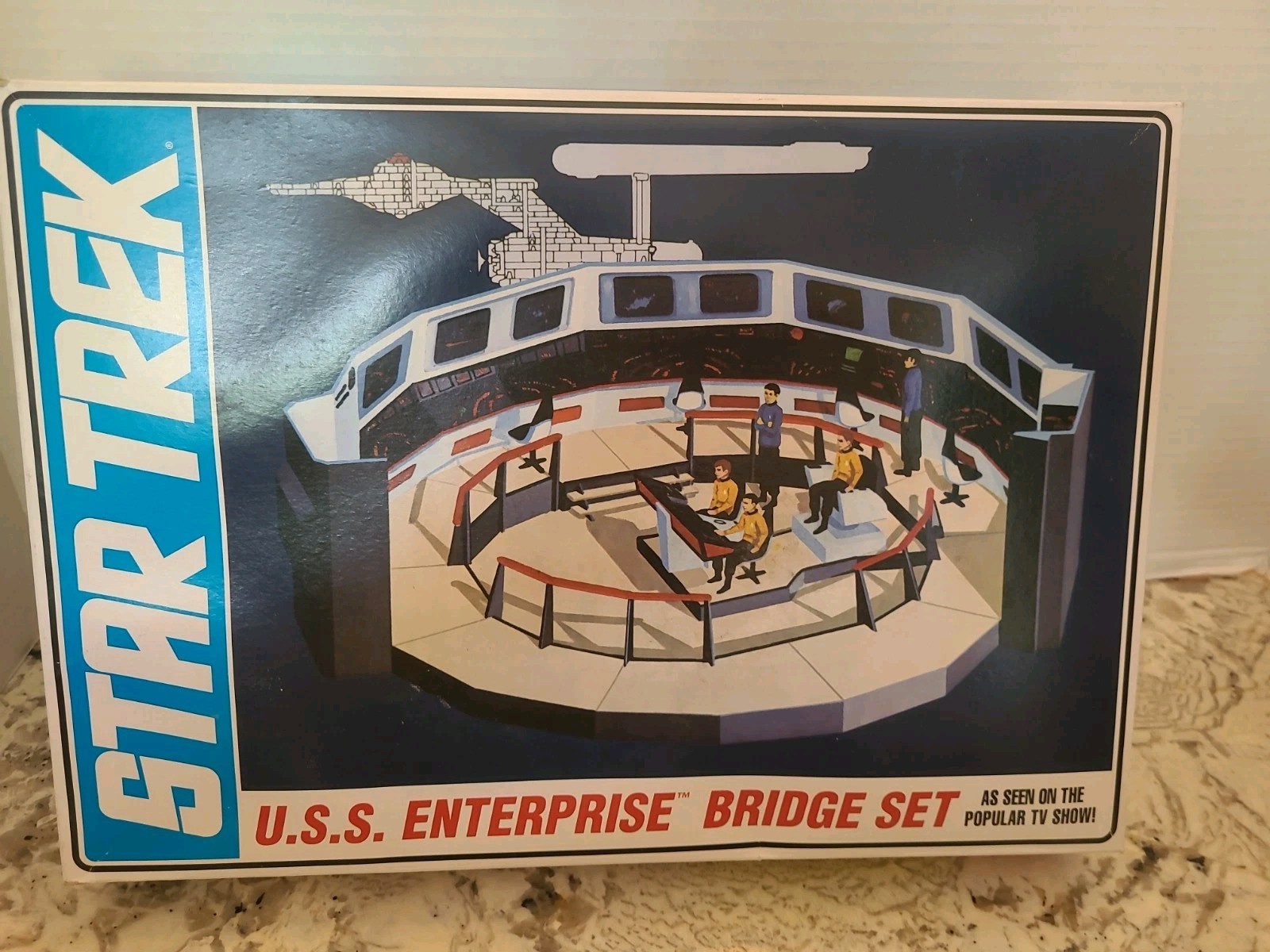 AMT Star Trek U.S.S. Enterprise Bridge Set 2013 Open Box Complete