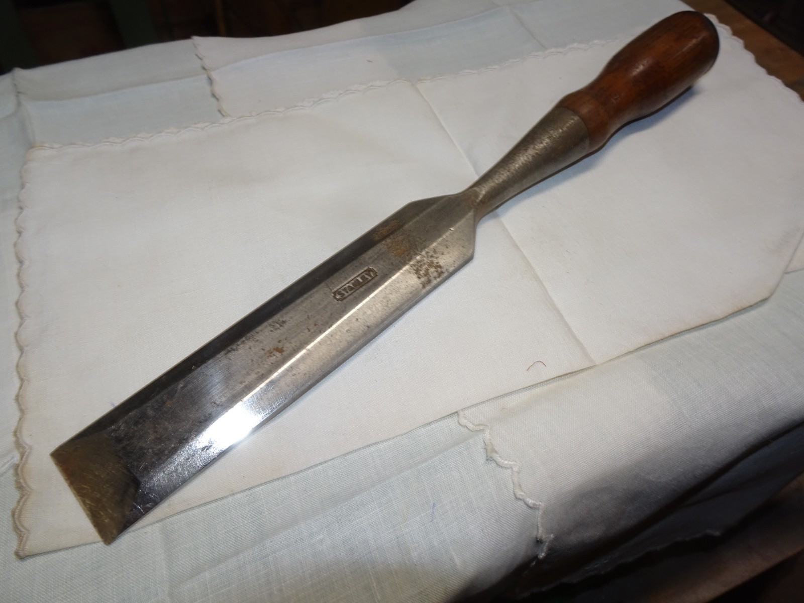 VERY VERY SCARCE STANLEY  1  1/4 EVERLAST CHISEL   POSSIBLY UNUSED