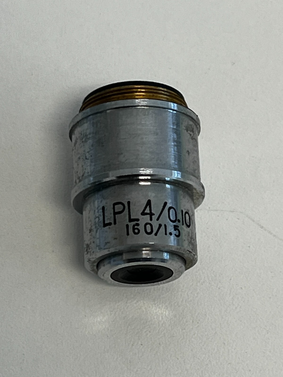 A9:  LPL 4X / 0.10  160/1.5  Microscope Objective