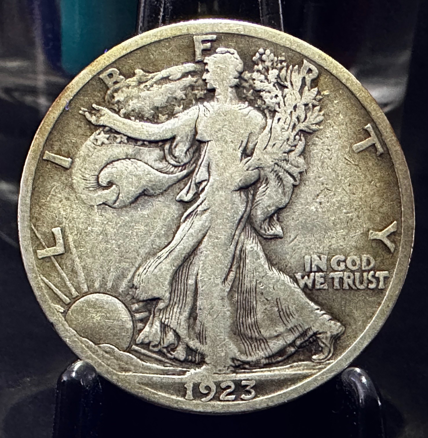 1923 S Walking Liberty Silver Half Dollar Key Date Nice Example