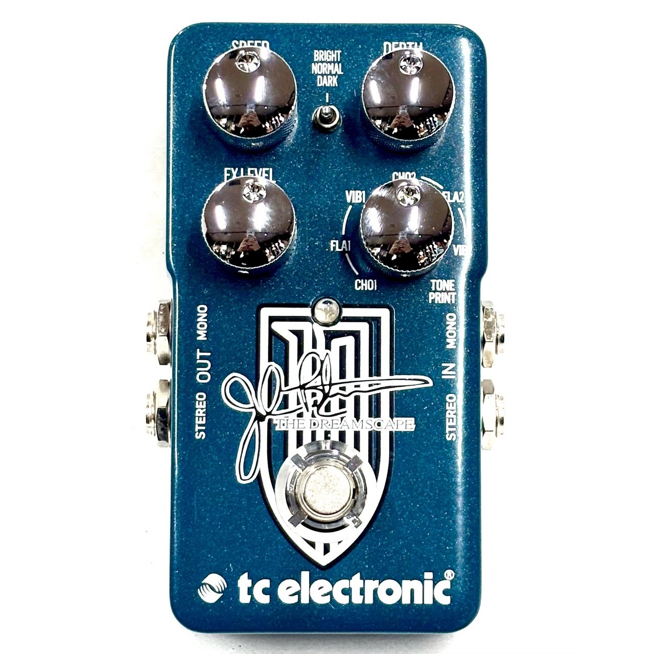 TC Electronic The Dreamscape Modulation Multi-Effect Chorus Flanger Vibrato Use