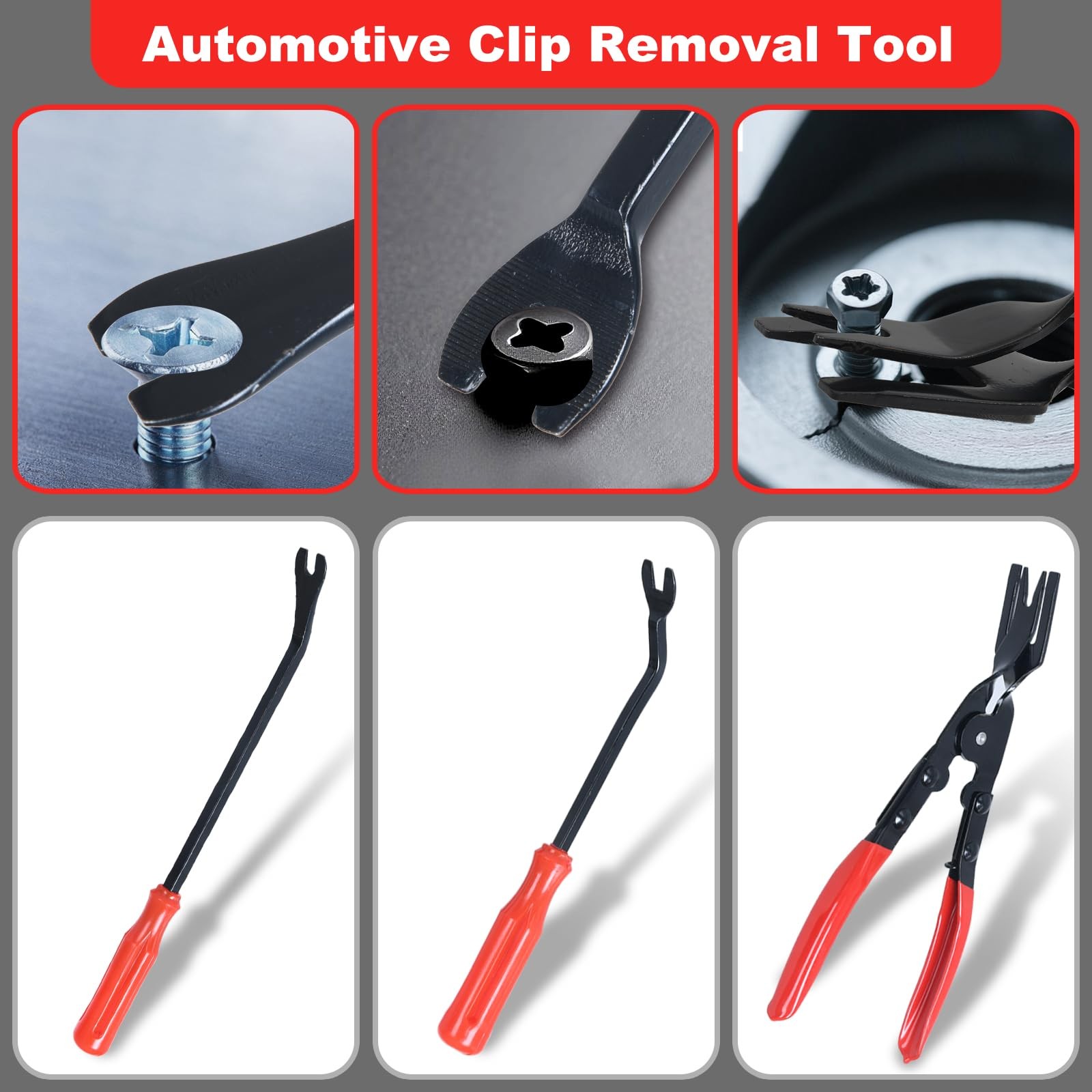 7 Pcs Auto Trim Removal Tool Plastic Pry Bar Kit Automotive Interior Panel