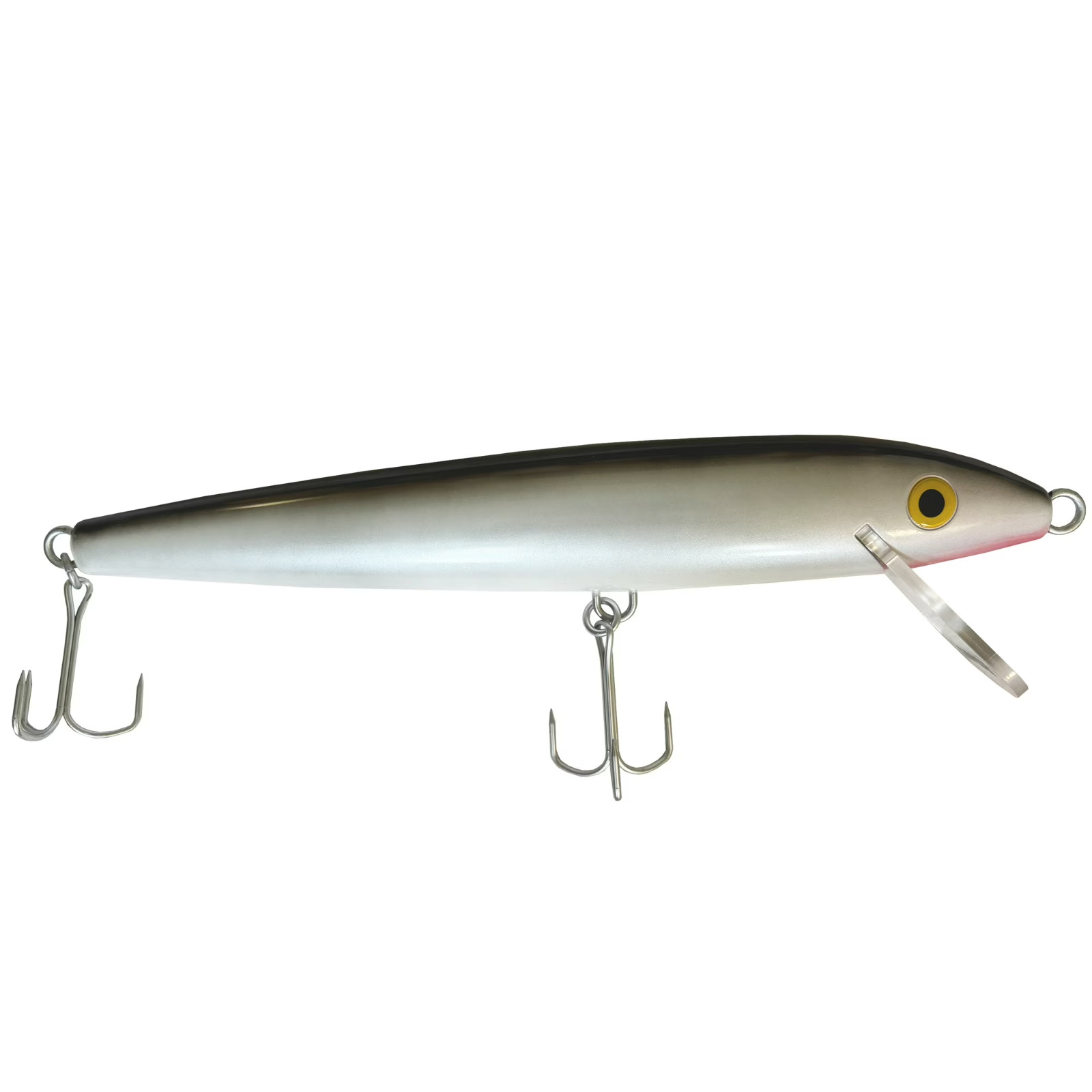 Rapala's 24.5” Giant Fishing Lure, Décor, Silver Black, 2.5 lbs