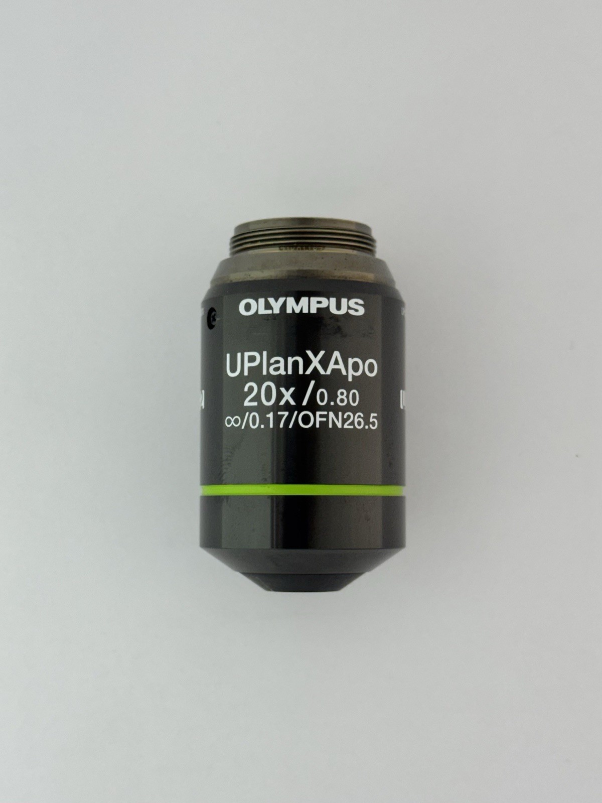 Olympus UPlanXApo 20x/0.8 ∞/0.17 Infinity Microscope Objective Lens UIS2 RMS