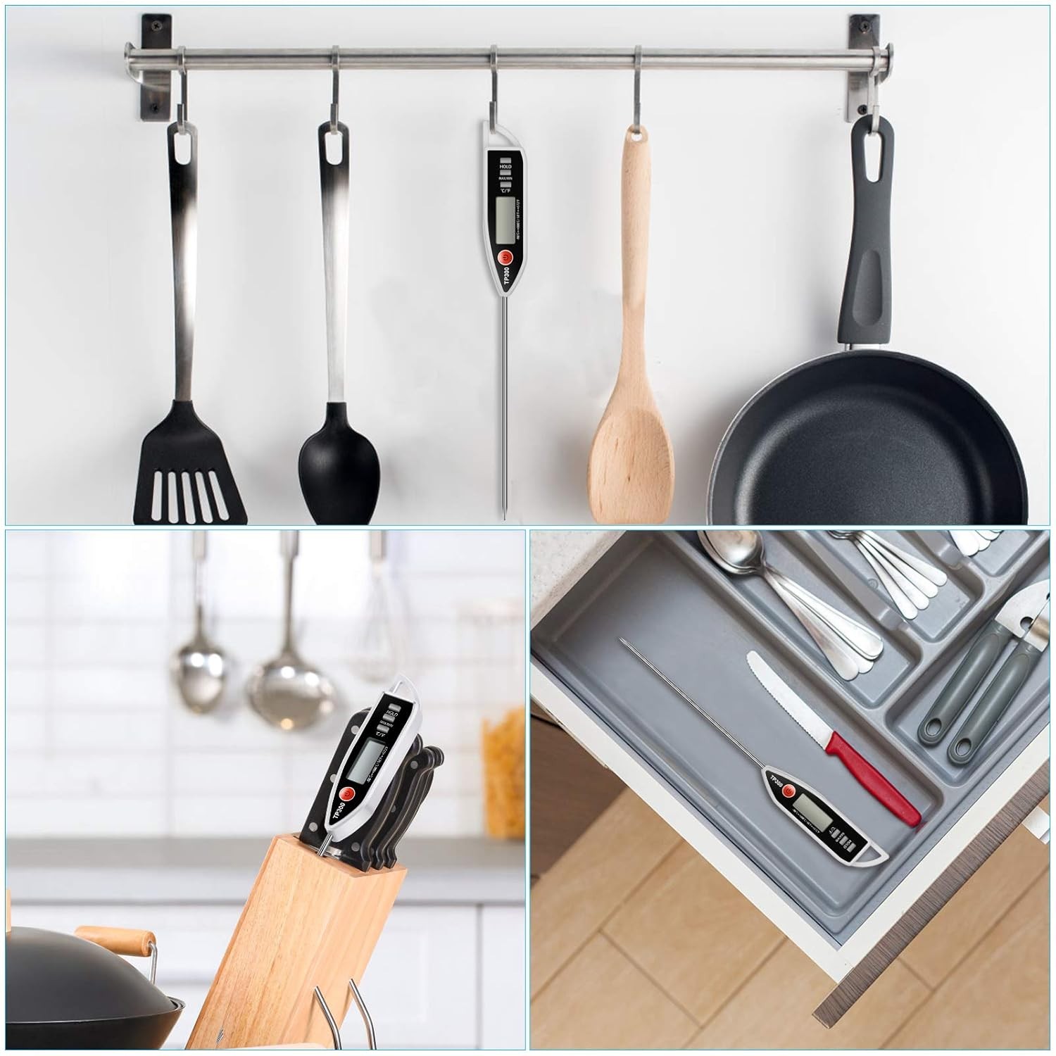 Digital Meat Thermometer for Sale, Kitchen Cooking Thermometer Digital, Candy
