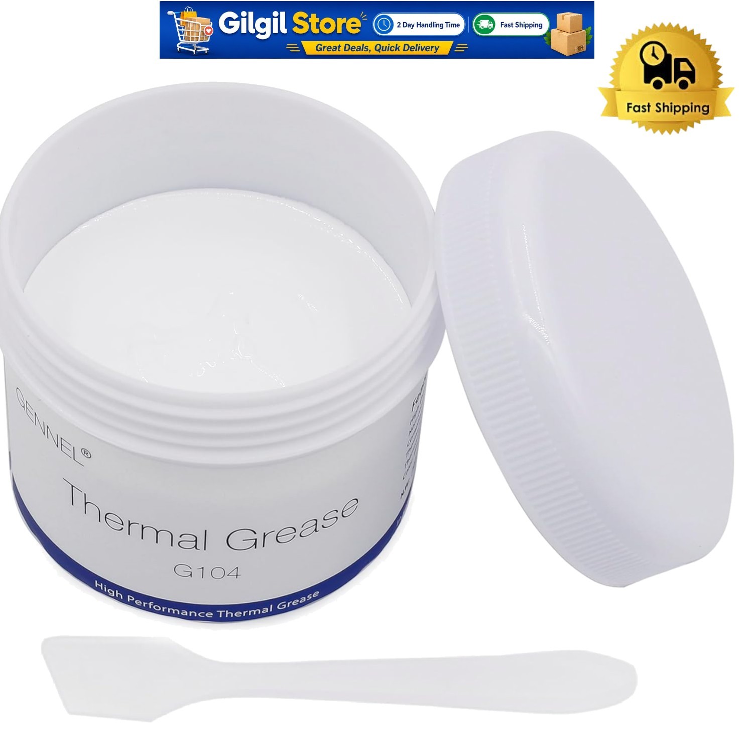 200g Non-Toxic Thermal Paste for CPUs, GPUs & Electronics Cooling Solutions