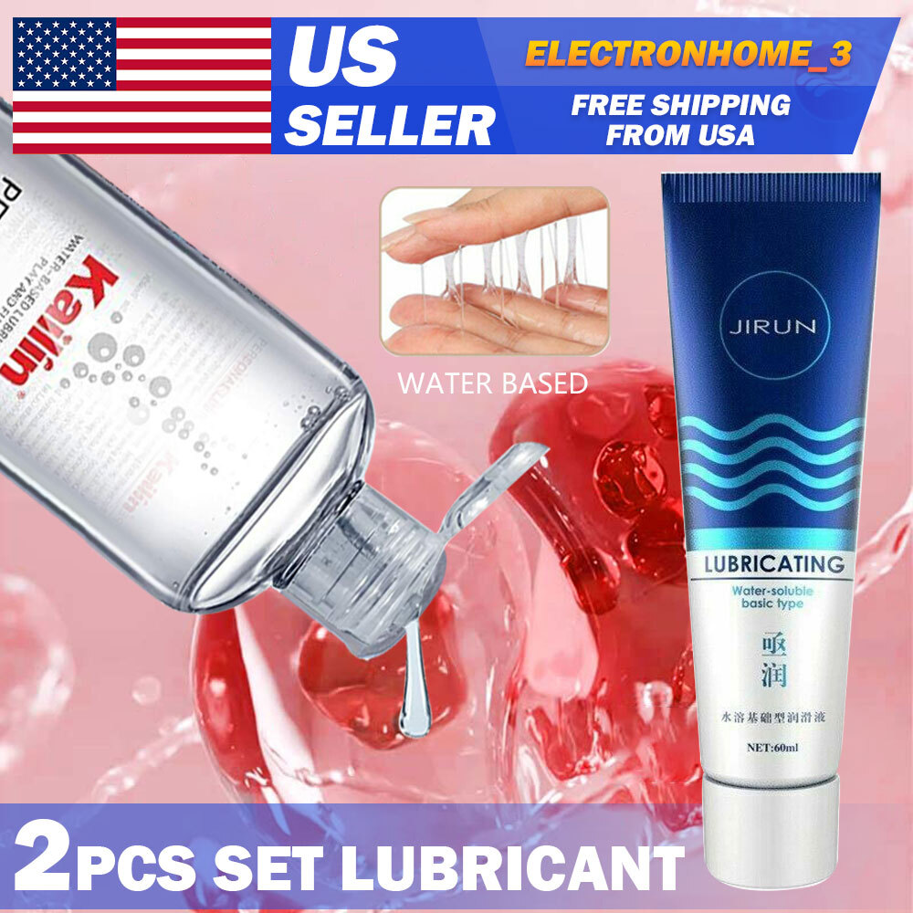 2pcs Sexuales Lubricant Long Lasting Water Based Sex-Lube Gel For Couples Women