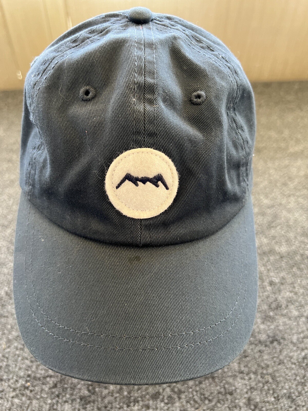Tonto Verde Golf Hat Gray White Felt Patch Logo OSFA Golfer Golfing