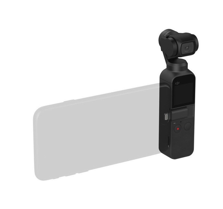 DJI Osmo Pocket-Handheld 3-Axis Gimbal Stabilizer with integrated Camera