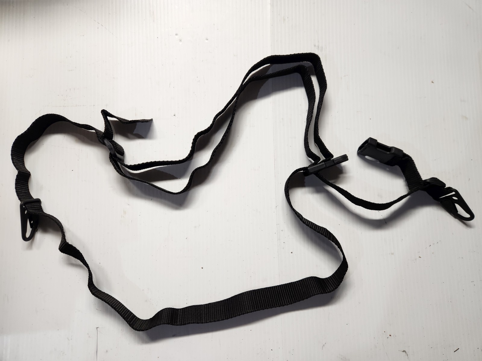 US Made Original  2 point sling with HK snaphooks and buckle Marked "ITW Nexus"