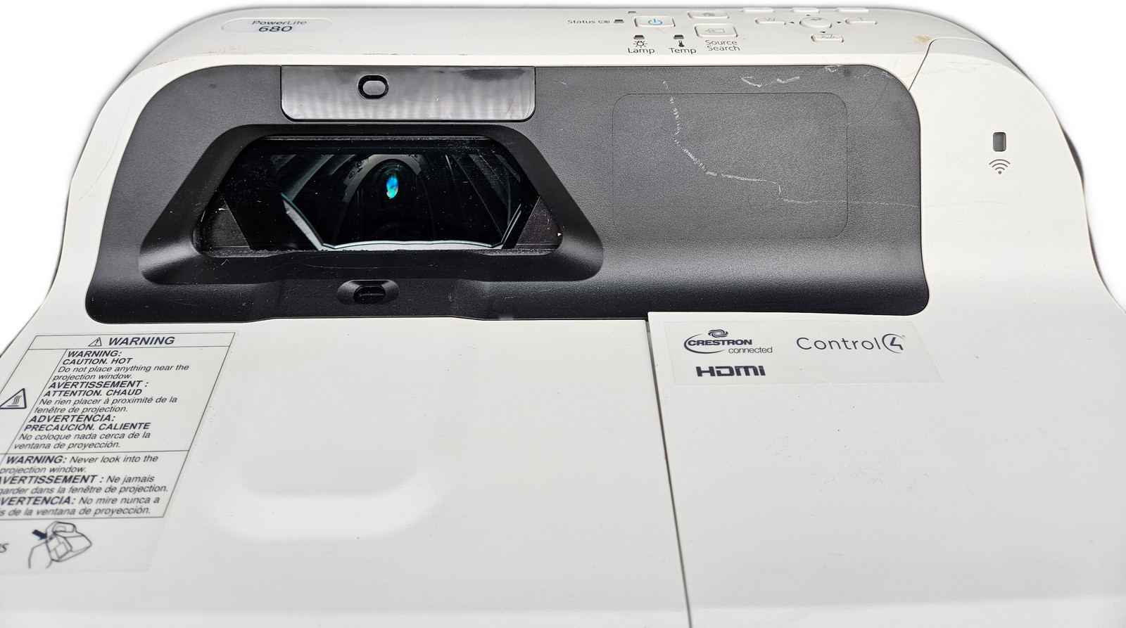 Epson PowerLite 680 3LCD Projector 4000 Lumens