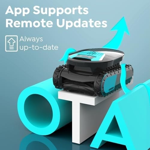 2026 Pleco Pro Cordless Robotic Pool Cleaner with Smart Navigation & App Control