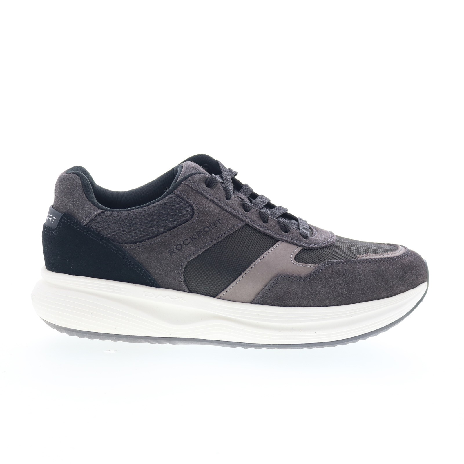Rockport DMX Corvin RMDMXCORVIN Mens Gray Wide Lifestyle Sneakers Shoes