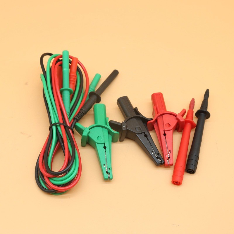 1PCS NEW Use for fluke TL1550B 1550C 1555 replace TEST LEAD WITH ALLIGATOR CLIPS