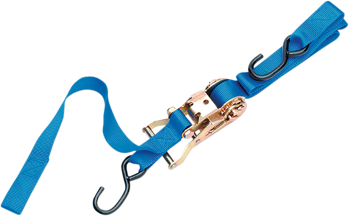 PARTS UNLIMITED - Ratchet Tie-Down 1 In Assist Blue | 3920-0076