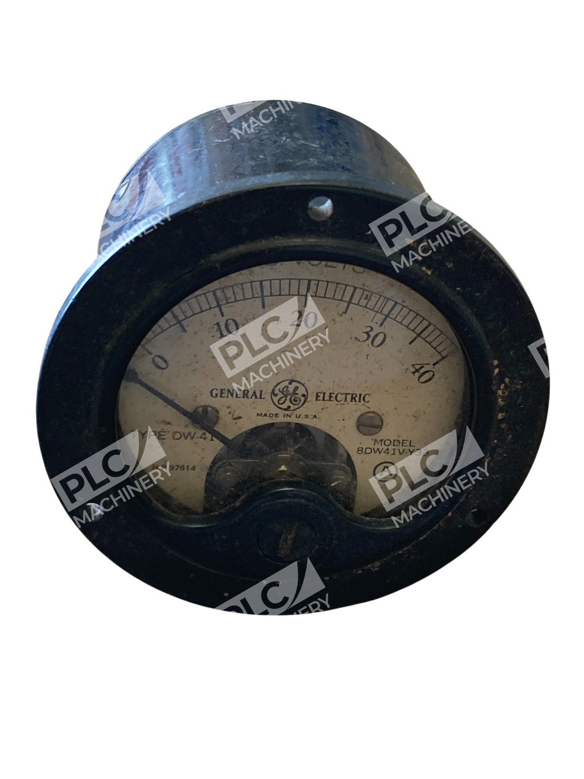 General Electric 8DW41VY33 Type DW-41 Analog DC Voltmeter