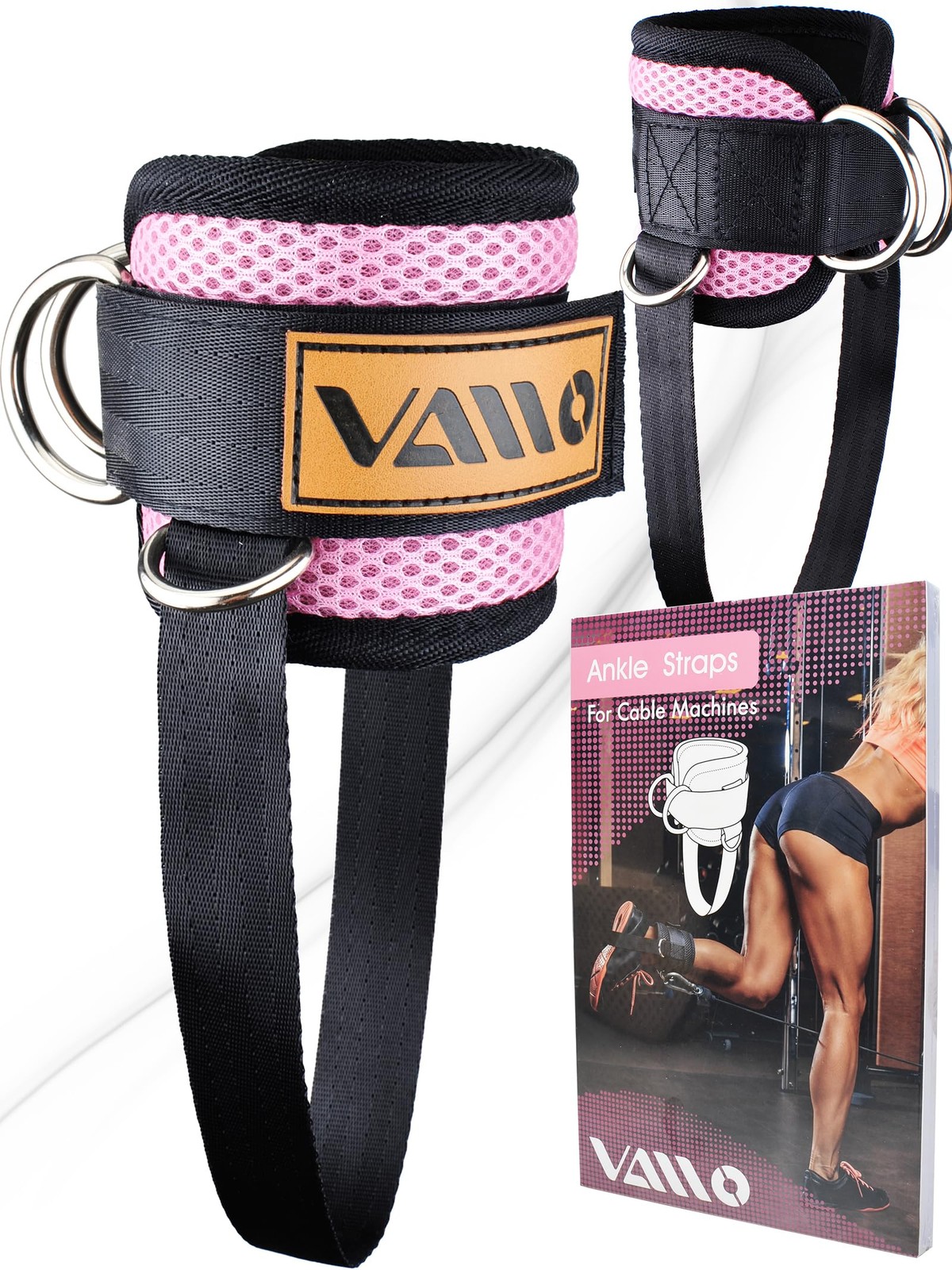 Adjustable Neoprene Ankle Straps for Cable Machines - Enhance Abs, Lift Butt,