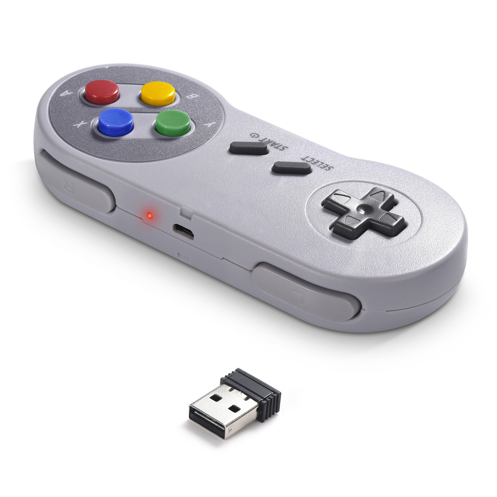 USB SNES Gamepad NES N64 NGC Controller for PC Mac Raspberry Pi Wired/ Wireles