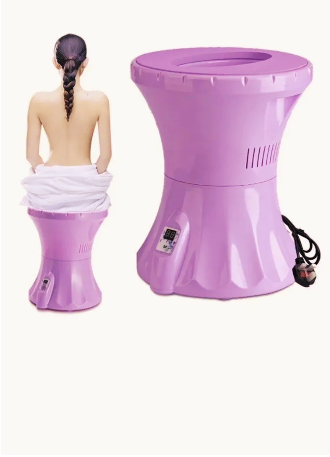 Electric Yoni V-Steam Pot | Yoni Steam Seat Vaginal Steams | At-Home V-Steams