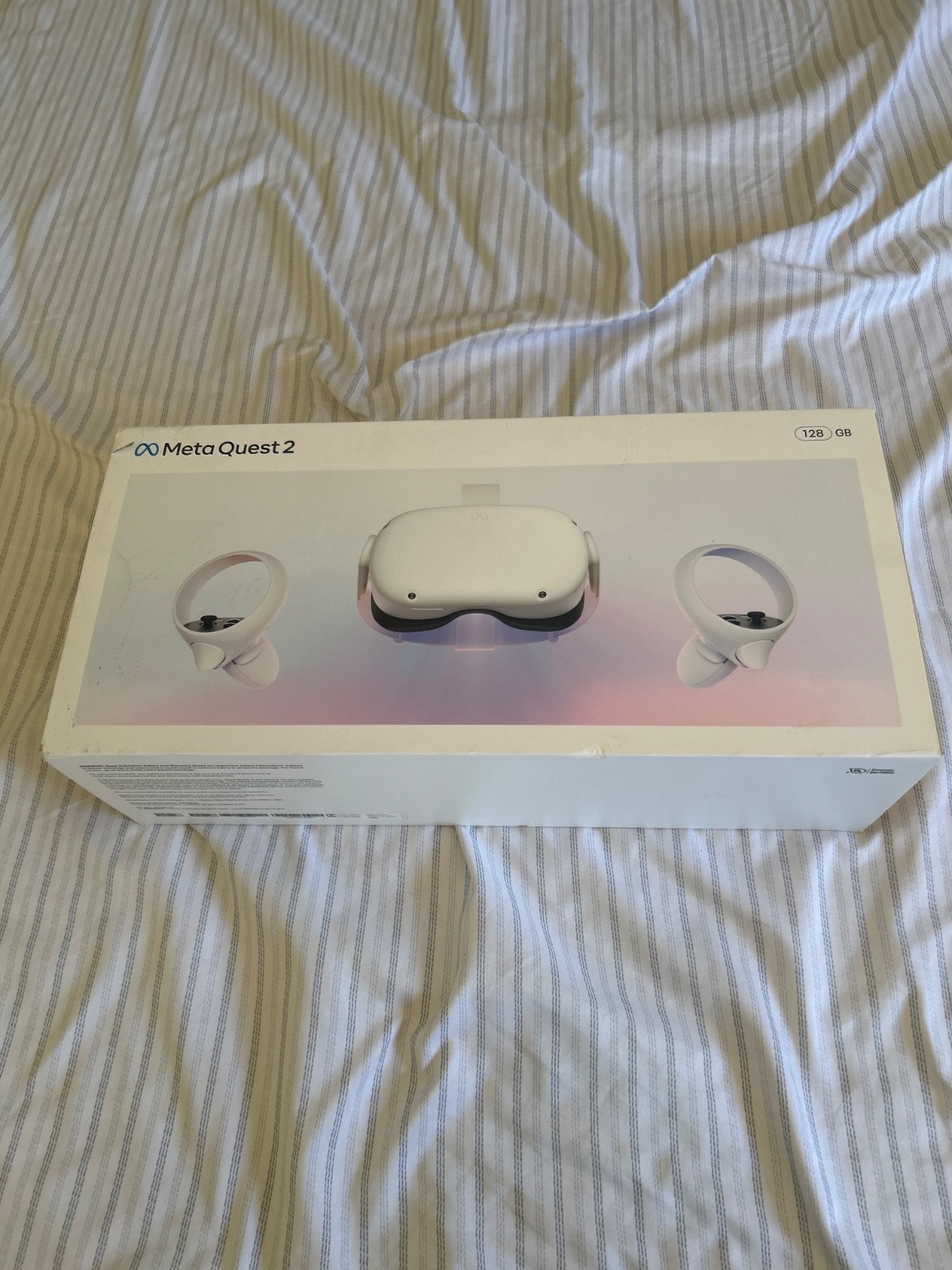 Meta Oculus Quest 2 128GB Virtual Reality Headset - White (OCQ128B)