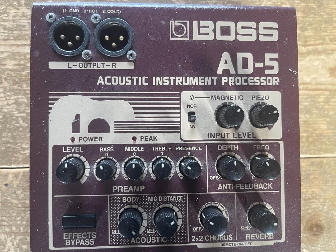 BOSS AD-5 Acoustic Instrument Processor Multi-effects Used