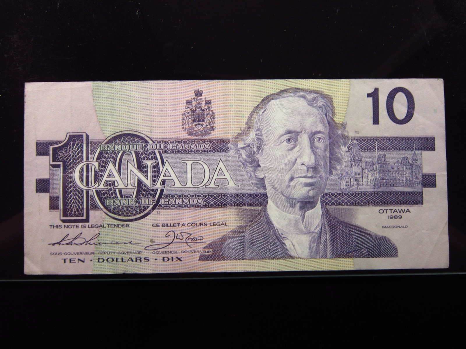 Canada $10 Dollars 1989 BC-57 P96 7296i0 Banque Bank Money