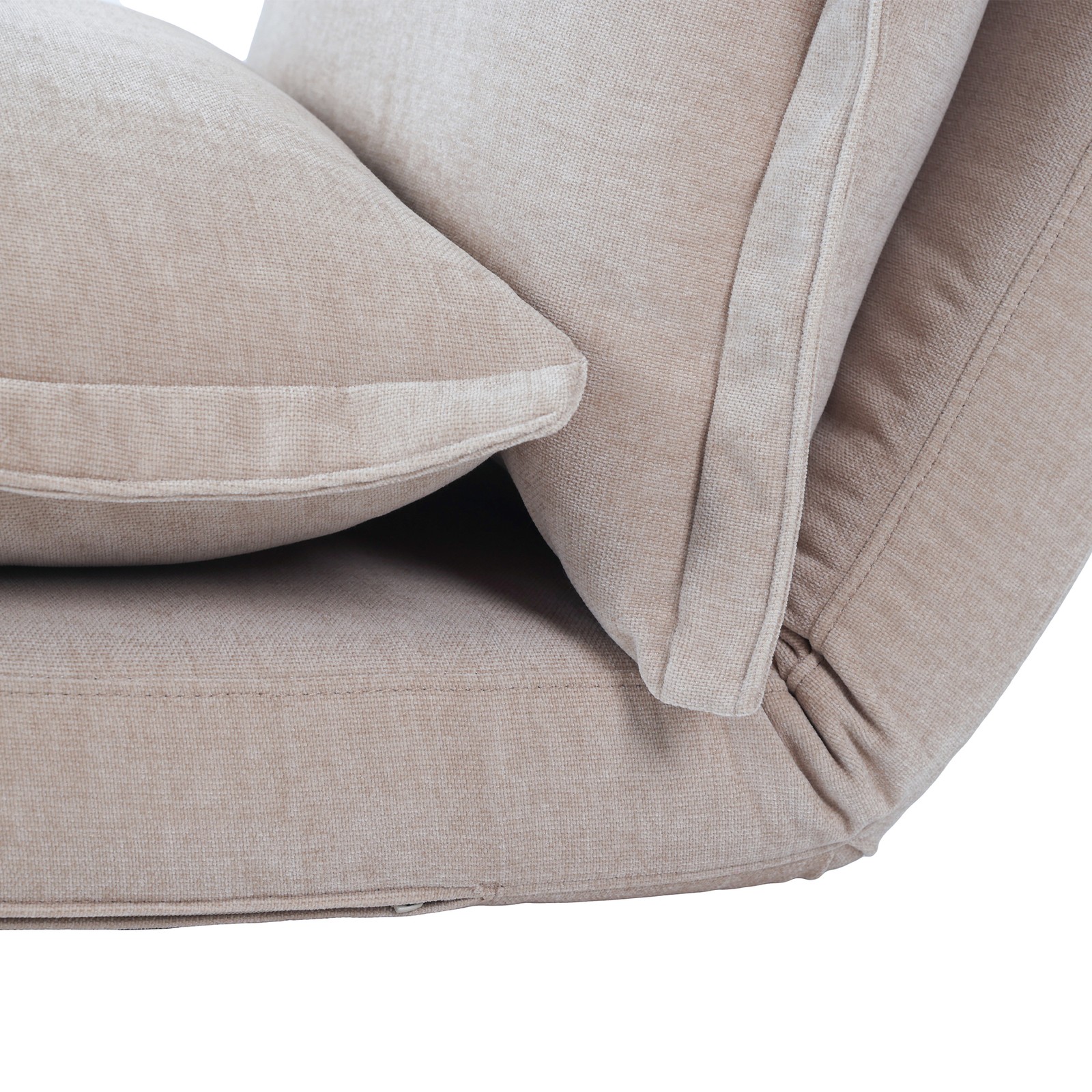 Convertible Flip Chair: Floor SofaBed with Adjustable Backrest andPillows