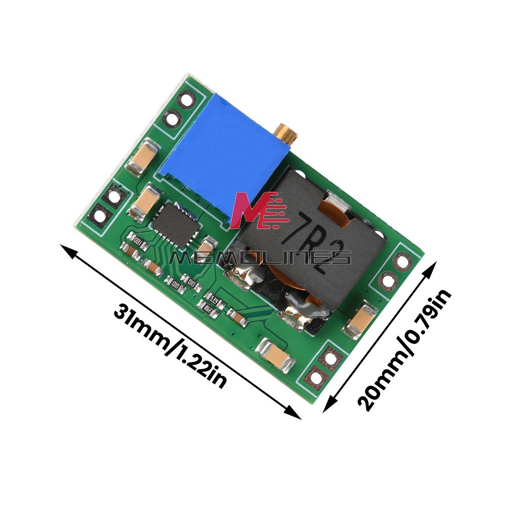 DC-DC Adjustable Step-Down Power Supply Module 4.5~36V to 5V/12V/24V 5.6A Max