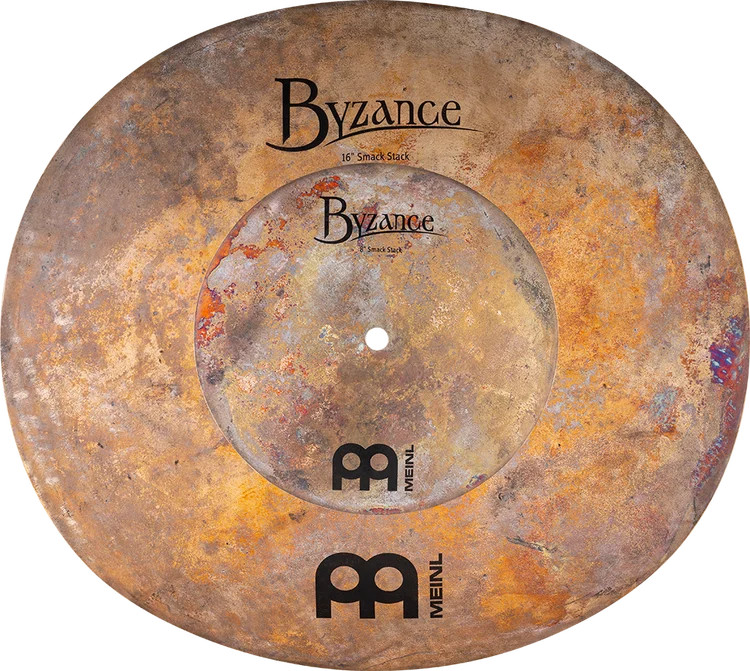 Meinl Cymbals Byzance Vintage 8-inch/16-inch Smack Stack Cymbal Add-on Pack