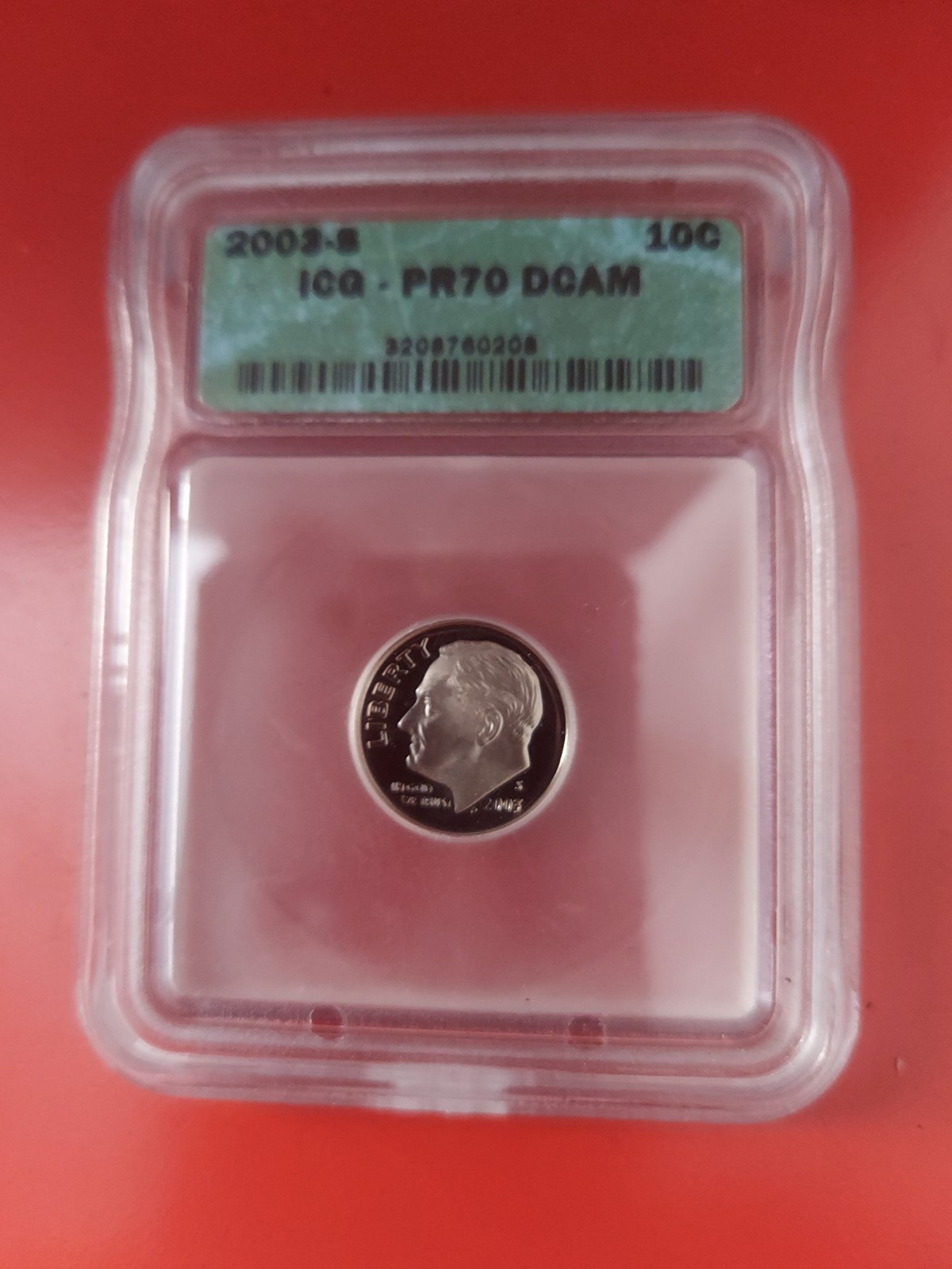2003-S Mint Proof Set IGC PR70DCAM