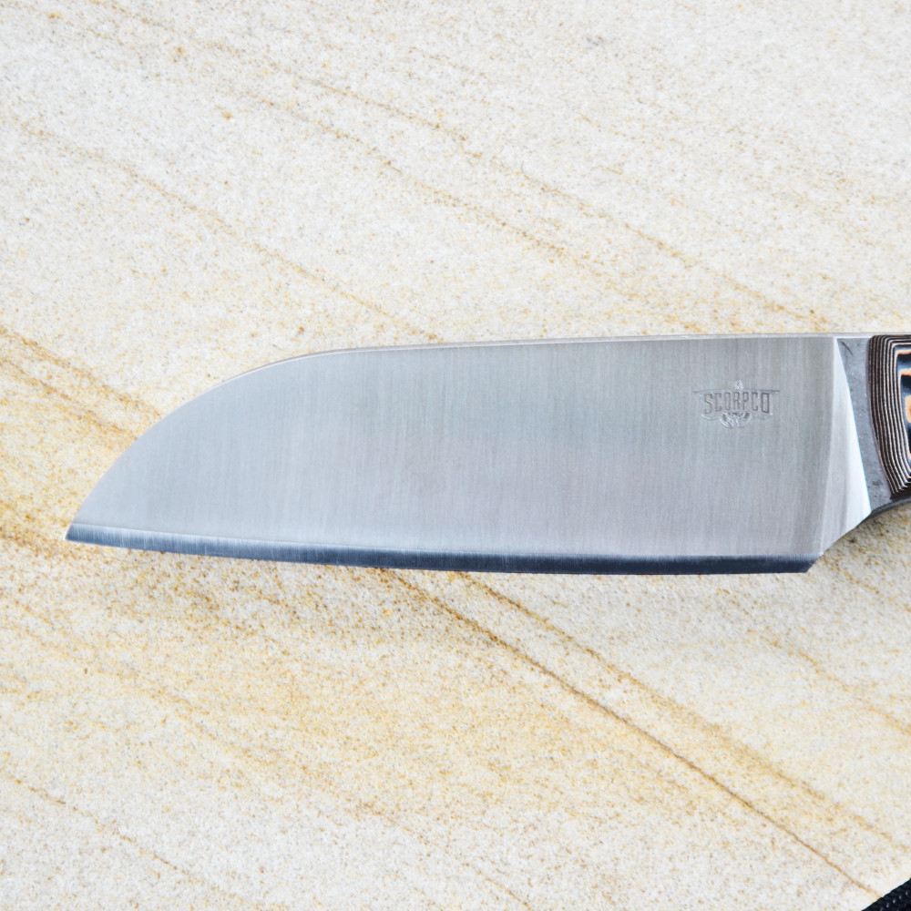 Scorpco Ember Series Wharncliffe Full Tang Knife Premium Quality 9Cr18MoV Steel