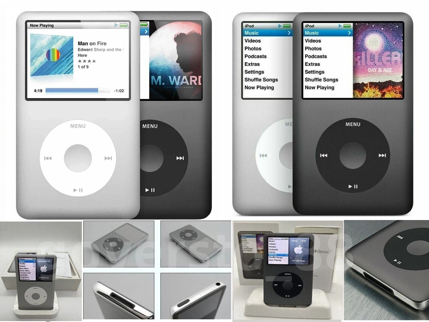 NEW - Sealed  Apple iPod Classic 7th generation 256/512/1TB/2TB  All Colors 🎁