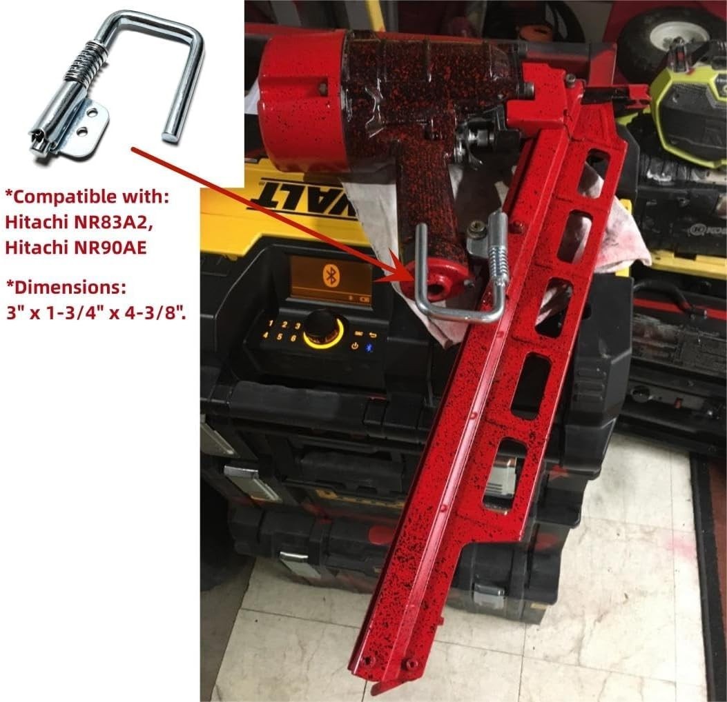 M745H1 Retractable Rafter Hook for Hitachi NR83A2/NR90AE - Tool Safety Redefined