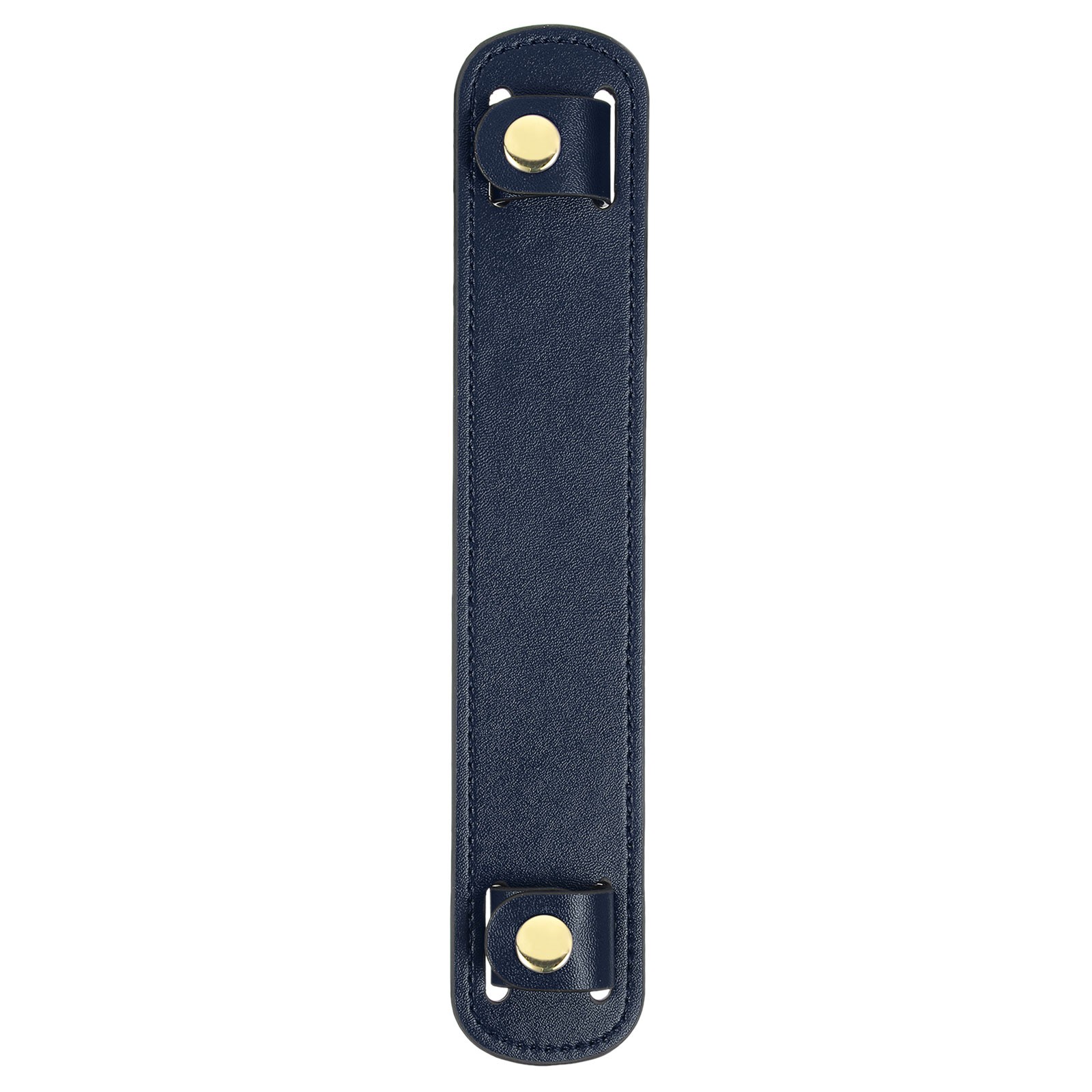 1 Pcs 8.98x1.65 Inch Leather Shoulder Strap Pad, Strap Covers, Dark Blue