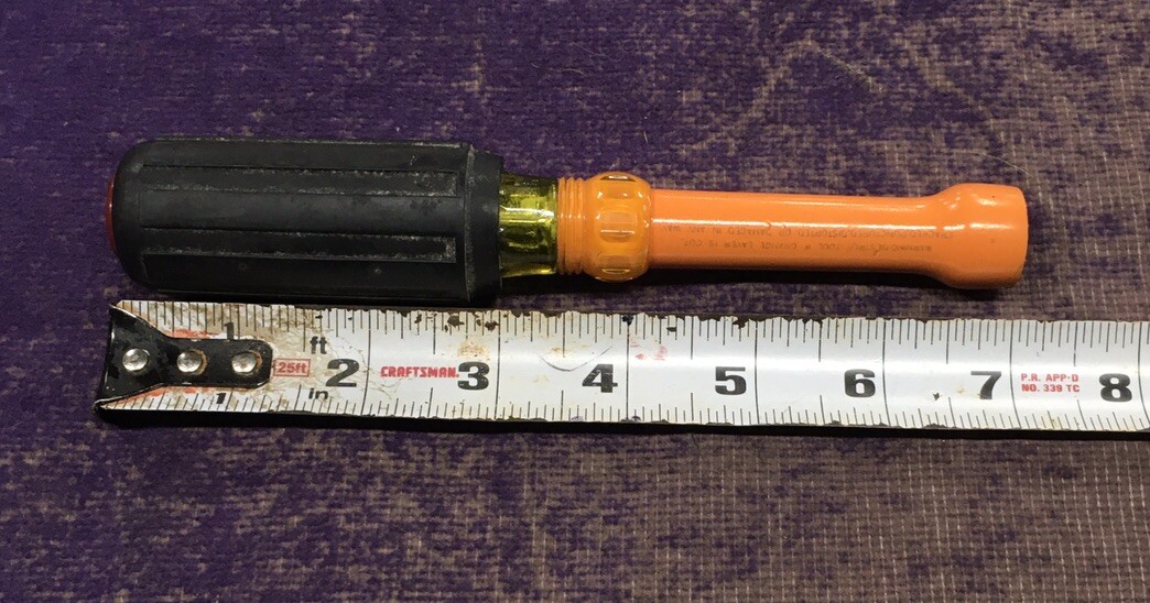 Klein USA 630 1/2" Insulated Nutdriver 1000V Tool