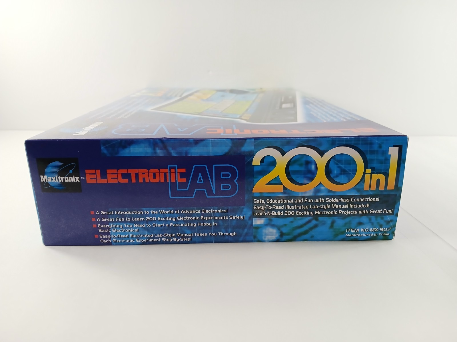 Maxitronix ELECTRONIC LEARNING LAB With 200 Educational Wiring Projects COMPLETE