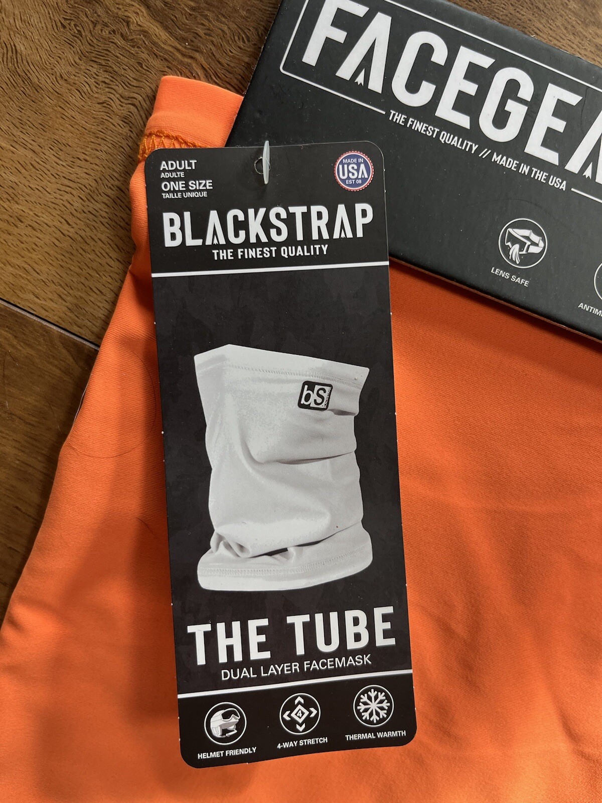BlackStrap Apex Tube Bright Orange New With Tags