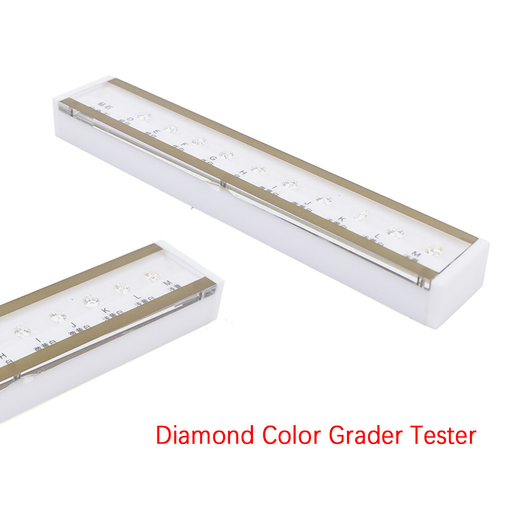 Diamond Color Grading Color Tester Tool GIA Master Set D-M Colorimetric 10 US