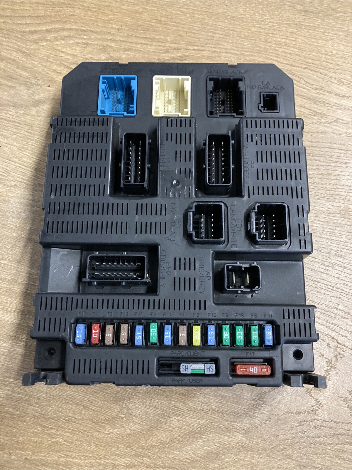 PEUGEOT BODY CONTROL UNIT 9659285580