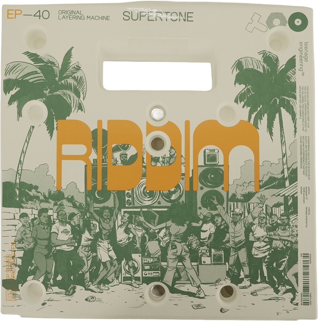 teenage engineering EP-40 riddim Supertone Original Layering Machine