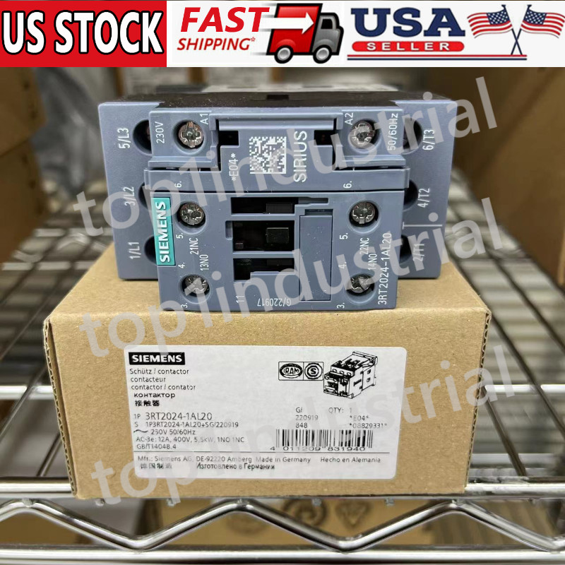5 pcs/kit NEW Siemens 3RT2024-1AL20 3RT20241AL20 brand new sealed free shipping