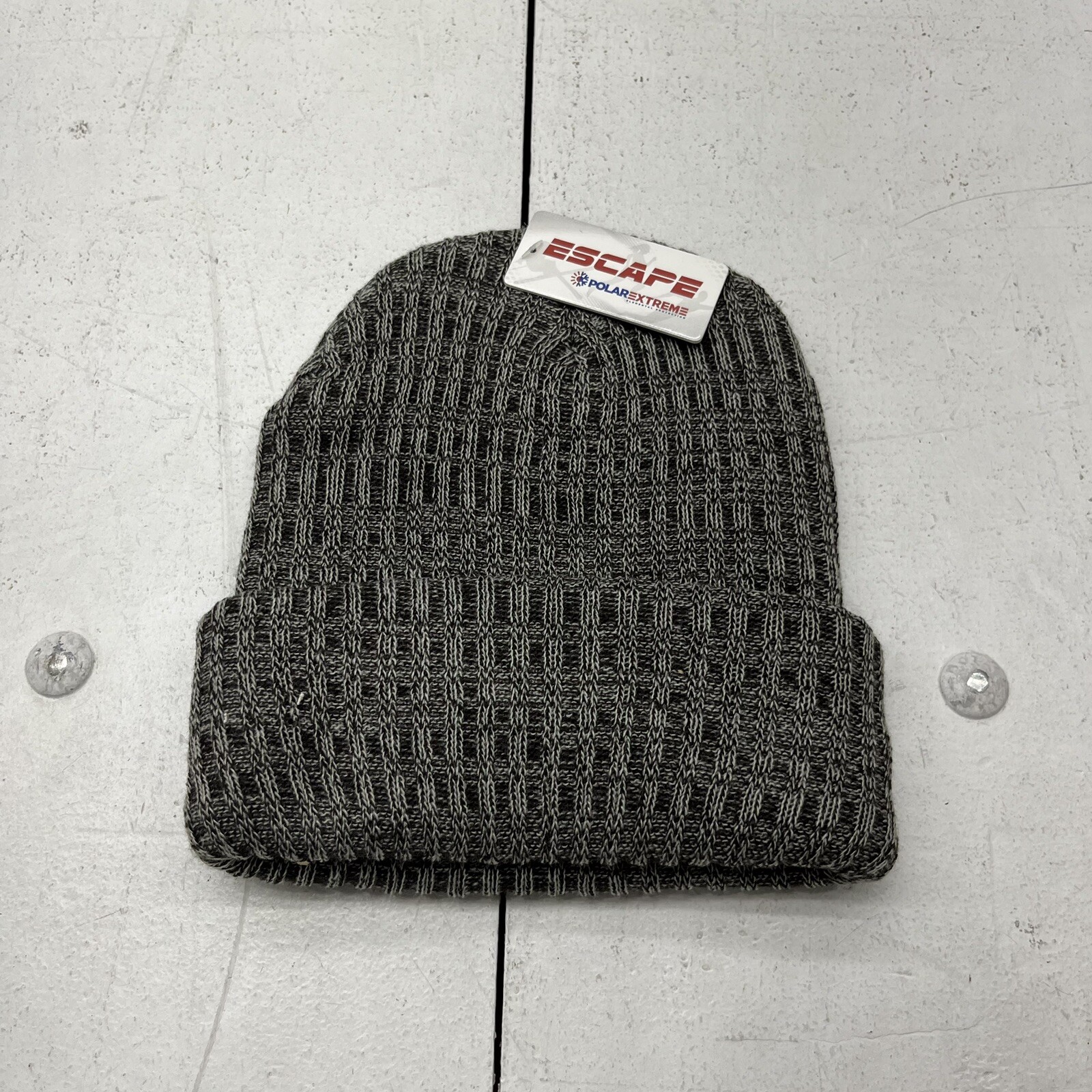 Escape Brown Knitted Beanie Unisex Adults One Size NEW