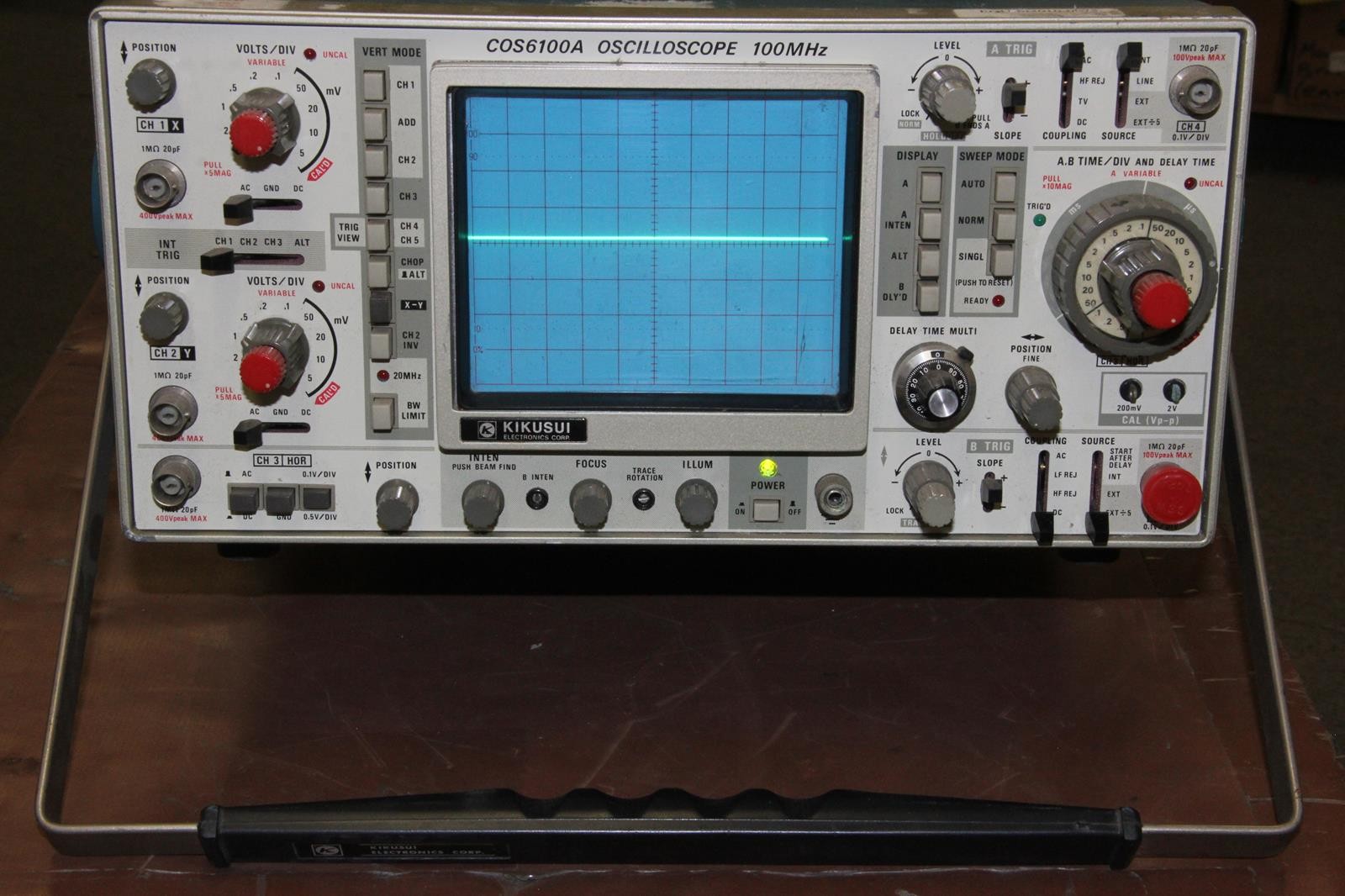 KIKUSUI COS6100A 100MHz Oscilloscope