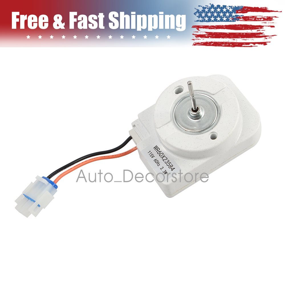 Evaporator Fan Motor For GE Refrigerators WR60X31522, WR60X31523, WR60X28783 US