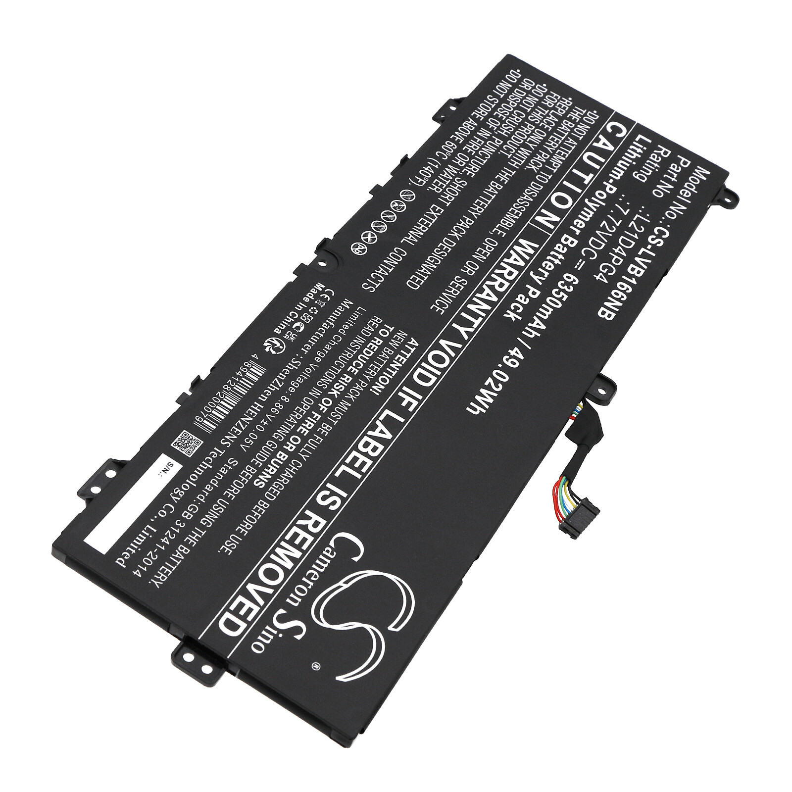 Battery for Lenovo ThinkBook 16 G6 IRL-21KH006HUA,P/N:L20C4PG4,L21D4PG4,L21M4PG4
