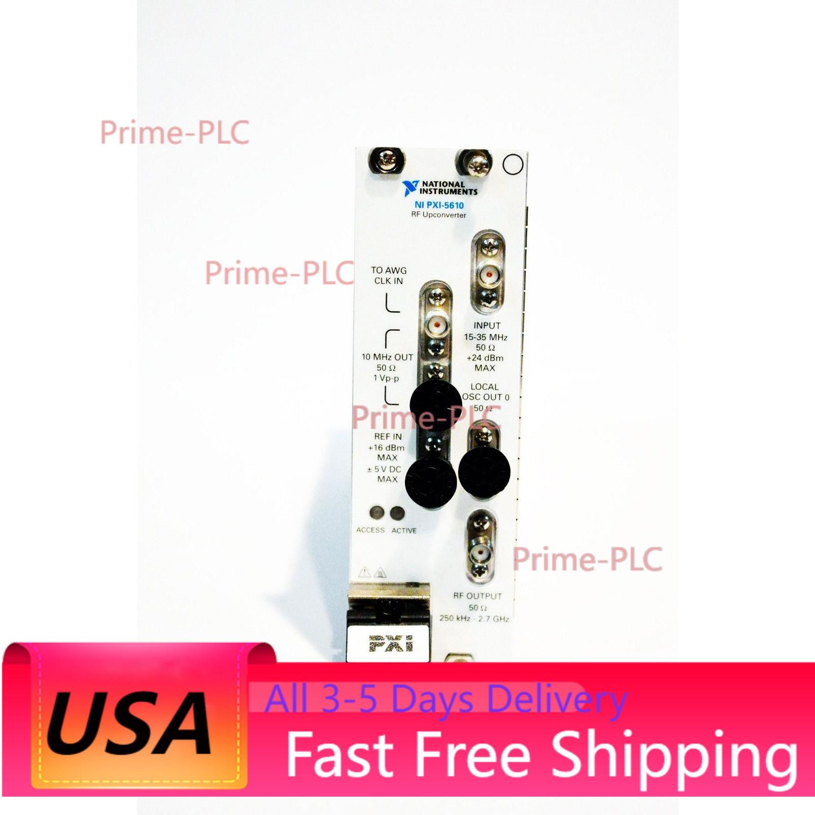 US Free TAX NEW NI PXI-5610 PXI 5610 2.7 GHz RF Upconverter.