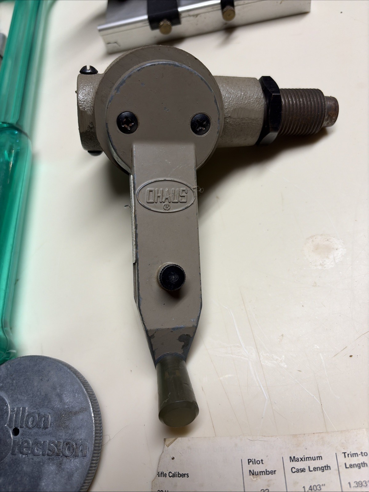 Reloading Tools Case Master Scale Powder Measure And More!